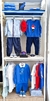 Conjunto Infantil Menino Jaqueta E Calça Tactel Azul Onda Marinha 1.251.072 - 3Kids