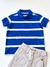 Polo Infantil Listrada Piquet Azul Reserva Mini 76089 - comprar online