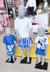 Conjunto Infantil Minnie Blusa E Saia Azul Animê P5862 - 3Kids