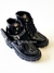 Coturno Com Bolsinha Infantil Verniz Preto Xuá Xuá 240.020.002 - comprar online