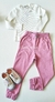 Calça Infantil Menina Molecotton Rosa Have Fun 29365-103-Rs - 3Kids