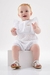 Macaquinho Bebê Em Laise Branco Up Baby 44336-Br na internet