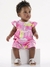 Conjunto Infantil Estampado Rosa Up Baby 45238