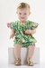 Macaquinho Bebê Estampado Verde Feminino Up Baby 45244 - comprar online