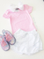 Blusa Infantil Básica Com Strass Kukiê 46803