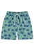 Shorts De Tactel Infantil Estampado Verde Lucboo 47233-Vd