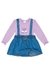 Conjunto Infantil Body E Saia Com Suspensórios Kukiê 50281 - comprar online