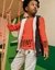 Camiseta Infantil Awesome Laranja Lucboo 50430