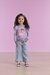 Calça Jeans Wide Leg Infantil Mon Sucré 1120034 - comprar online