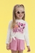 Óculos De Sol Infantil Ursinho Rosa Mon Sucré 51136720000-R