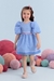 Vestido Infantil Azul Mon Sucré 51133122306