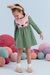 Vestido Infantil Moletom Peluciado Raposa Mon Sucré 51133122382
