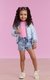 Jaqueta Puffer Infantil Holográfica Mon Sucré 4120012 - comprar online