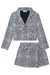 Conjunto Infantil Blazer E Shorts Saia Xadrez Jacquard Kukiê 71259