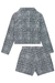 Conjunto Infantil Blazer E Shorts Saia Xadrez Jacquard Kukiê 71259 - comprar online