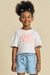 Blusa Infantil Love Branca Kukiê 76072-Br - comprar online