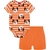 Conjunto Bebê Body E Shorts Cachorrinho Laranja Kyly 112004-L - loja online