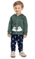 Conjunto Infantil Moletom Raposa Verde Kyly 208041 - comprar online