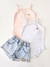Body Alcinha Rosê Nini & Bambini N3940-R - loja online