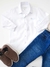 Camisa Infantil Manga Longa Branca Ogochi 001476092 - comprar online