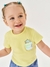 Blusa Infantil Bolso Abacaxi Amarela Cinti 10222