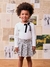 Conjunto Infantil Tweed Com Laço Animê P6091-P - comprar online