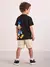 Camiseta Infantil Preta Mickey Youccie I1674 - 3Kids