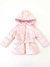Jaqueta Puffer Infantil Com Capuz Rosa Milon 14605-R na internet
