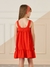 Vestido Infantil Regata Maxi Laço Mon Sucré 133125092 - 3Kids