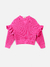 Blusa Infantil Tricot Rosa Animê N3794-Pq (Tam. 6 Ao 12) - loja online