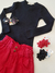 Shorts Infantil Vermelho Animê P4748 - loja online