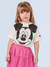 Blusa Infantil Mickey Com Strass Animê P5774 na internet