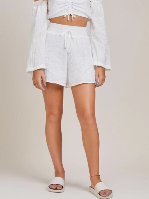 Shorts Teen Soltinho Branco Iam Authoria R3863