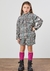 Conjunto Infantil Casaco E Shorts Lã Batida Xadrez Animê N2851