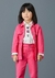 Parka Em Sarja Infantil Pink Animê P4934