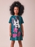 Vestido Infantil Mickey Verde Animê N4698 - comprar online