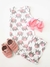Body Regata Infantil Elefantinhos Up Baby 43299-R - comprar online