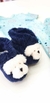 Pantufa Sapatinho Bebê Cachorrinho Marinho 2295-M - comprar online