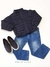 Calça Jeans Infantil Skinny Moletinho Crawling 06575 - comprar online