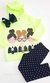 Conjunto Infantil Moletom Meninas Legging Poás Neon Have Fun 207964 na internet