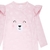 Macacão Bebê Ursinha Plush Rosa Kukiê 50249 - loja online
