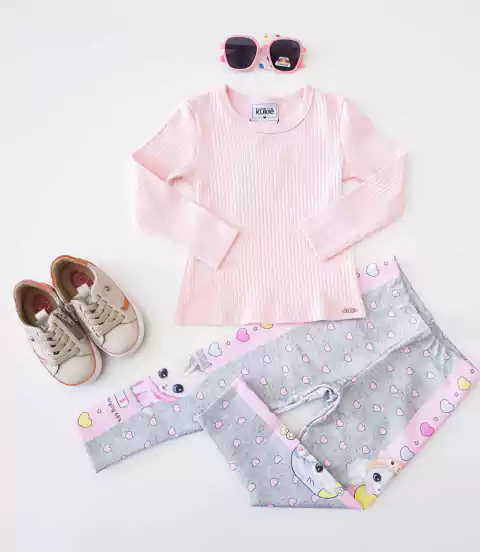 Legging Infantil Gatinhos Kukiê 64458
