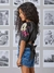 Blusa Infantil Mickey Manga Bufante E Amarração Nas Costas Animê N3004