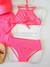 Biquíni Infantil 3 Peças Rosa Neon Kukiê 52717-R - comprar online