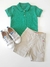 Imagem do Bermuda Infantil Alfaiataria Bege Crawling 06824