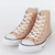 Tênis Infantil All Star Cano Alto Glitter Rosê Ct25640002 (Tam. 33 Ao 37) na internet
