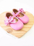 Sapatilha Infantil Em Couro Rosa Gambo B30601-Rs - 3Kids
