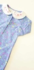 Macacão Bebê Em Malha Corações Azul Up Baby 44997 - 3Kids