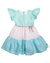 Vestido Infantil Candy Color Com Cinto Anjos 233431 - comprar online