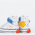 Tenis Cano Alto Letras E Pop It Branco All Star - 3Kids